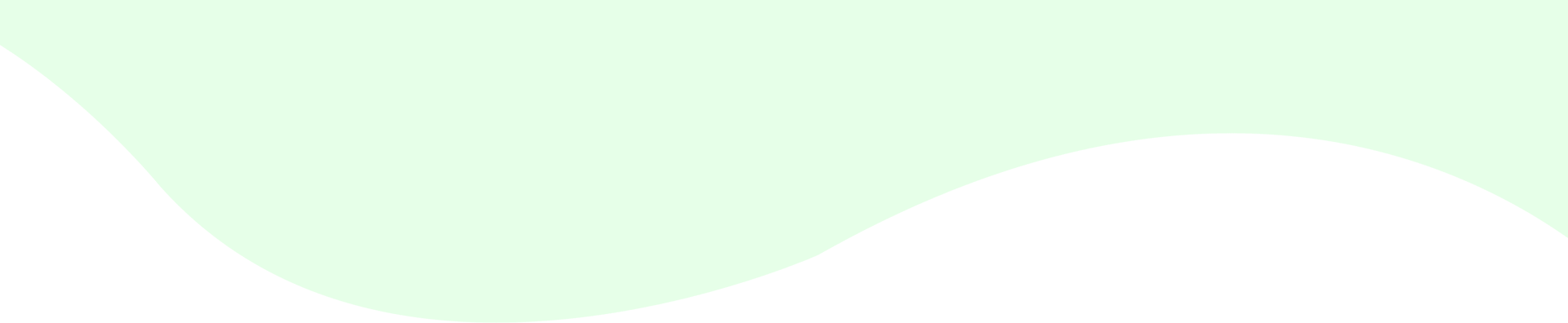 A green and white background with a wave